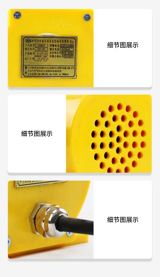 KXB24 Mining Encapsulated and Intrinsically Safe Voice Alarm - Detectors（images 10）